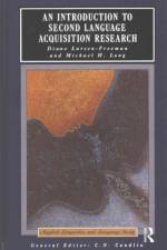 An Introduction to Second Language Acquisition Research