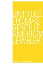 Untitled. Thomas Gentille. American Jeweler.