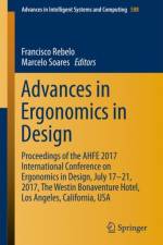 Advances in Ergonomics in Design