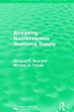 Analyzing Nonrenewable Resource Supply af Douglas R. Bohi