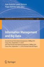 Information Management and Big Data