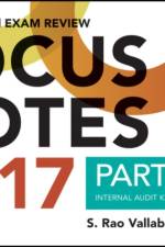 Wiley CIAexcel Exam Review 2017 Focus Notes, Part 3 af S. Rao Vallabhaneni