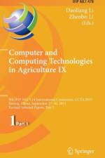 Computer and Computing Technologies in Agriculture IX