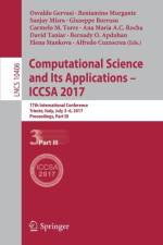 Computational Science and Its Applications – ICCSA 2017