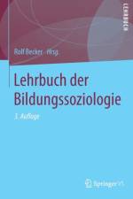Lehrbuch Der Bildungssoziologie
