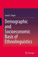 Demographic and Socioeconomic Basis of Ethnolinguistics af Jacob S. Siegel