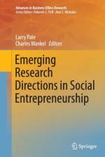 Emerging Research Directions in Social Entrepreneurship