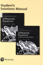 Student Solutions Manual for Fundamentals of Differential Equations and Fundamentals of Differential Equations and Boundary Value Problems af R. Nagle