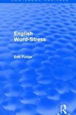 English Word-Stress af Erik (Erik passed away nov 20 as advised by daughter Erica death cert provided sf case 01982771.) Fudge