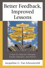 Better Feedback, Improved Lessons af Jacqueline G. Van Schooneveld