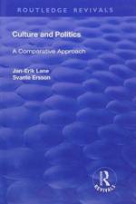 Culture and Politics: A Comparative Approach af Lane Jan-Erik