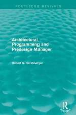 Architectural Programming and Predesign Manager