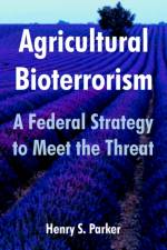 Agricultural Bioterrorism af Henry S Parker