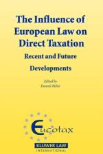 The Influence of European Law on Direct Taxation