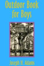 Outdoor Book for Boys af Joseph H Adams