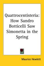 Quattrocentisteria af Maurice Hewlett
