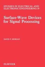 Surface-Wave Devices for Signal Processing af D.P. Morgan