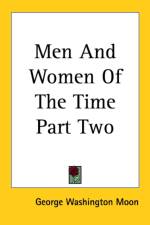 Men And Women Of The Time Part Two af George Washington Moon