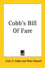 Cobb's Bill Of Fare af Irvin S. Cobb