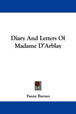 Diary And Letters Of Madame D'Arblay af Fanny Burney