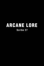 Arcane Lore af Scribe 27