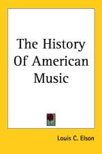 History Of American Music af Louis C. Elson
