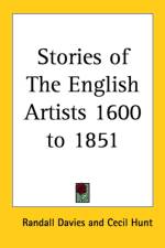 Stories of The English Artists 1600 to 1851 af Randall Davies