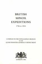 British Minor Expeditions 1746-1814 af Intelligence Branch Qm Generals Dept 188