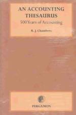An Accounting Thesaurus