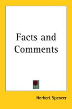 Facts and Comments af Herbert Spencer