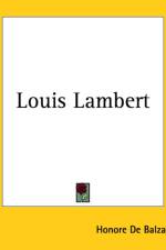 Louis Lambert af Honore De Balzac