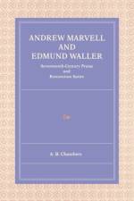 Andrew Marvell and Edmund Waller af A. B. Chambers