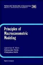 Principles of Macroeconometric Modeling af L.R. (University of Pennsylvania Klein