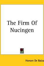 Firm Of Nucingen af Honore de Balzac
