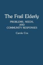 The Frail Elderly af Carole Cox