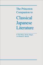 The Princeton Companion to Classical Japanese Literature af Earl Miner