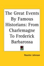 Great Events By Famous Historians