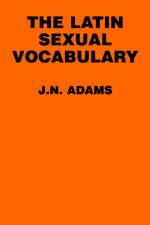 The Latin Sexual Vocabulary af J. N. Adams