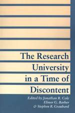 The Research University in a Time of Discontent