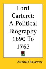 Lord Carteret af Archibald Ballantyne