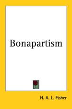 Bonapartism af H. A. L. Fisher