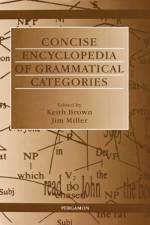 Concise Encyclopedia of Grammatical Categories