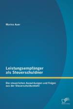 Leistungsempfanger als Steuerschuldner af Marina Auer