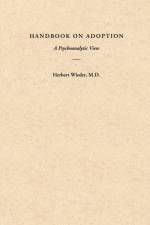 Handbook on Adoption af Herbert Wieder