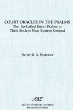 Court Oracles in the Psalms af Scott R. a. Starbuck