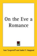 On the Eve a Romance af Ivan Turgenieff