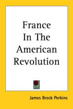 France In The American Revolution af James Breck Perkins