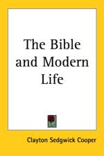 Bible and Modern Life af Clayton Sedgwick Cooper