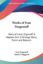Works of Ivan Turgenieff af Ivan Turgenieff