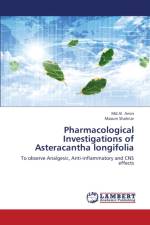 Pharmacological Investigations of Asteracantha longifolia af Masum Shahriar